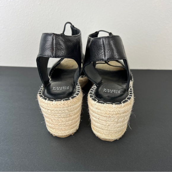 Eileen Fisher Agnes Espadrille Wedge Sandals - Picture 5 of 7